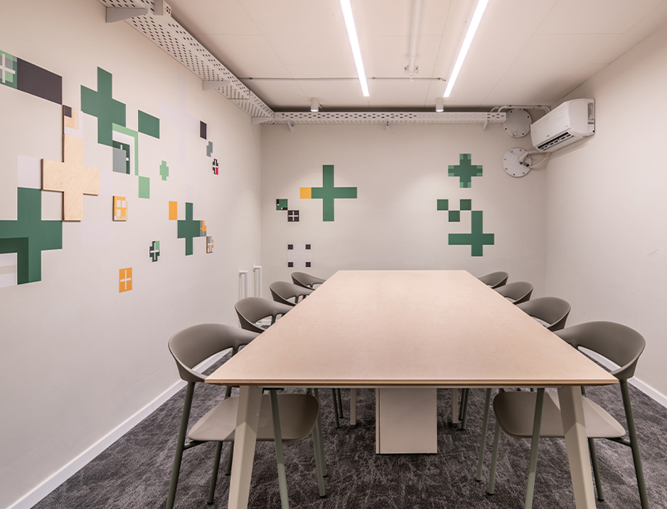 KLA meeting room graphics