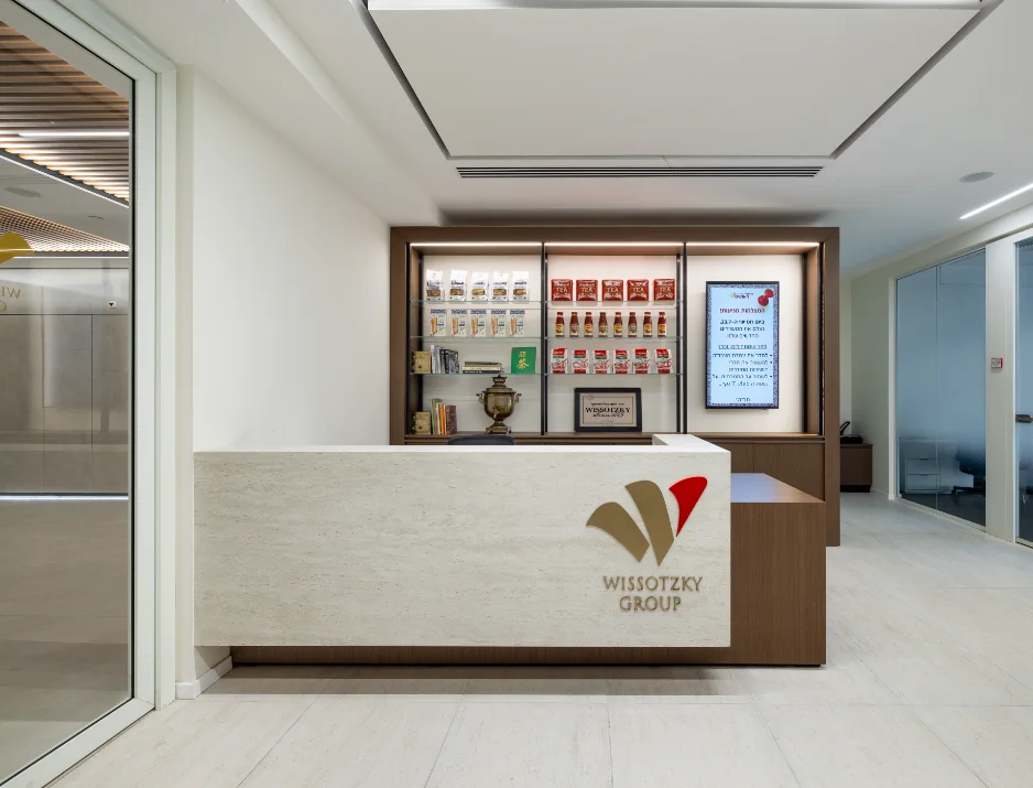 3D Reception Desk Logo Signage